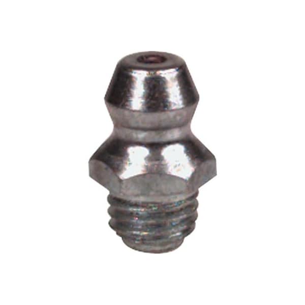 Ors Nasco Alemite Hydraulic Fittings, Straight, 35/64 in, Male/Male, 1/4 in SAE - 1641-B - main